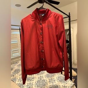 Red Nike Windbreaker- Size L